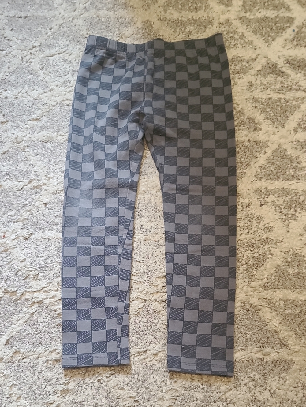 10 for $25 - George Girls 6 Gray & Black Checkered Pants
